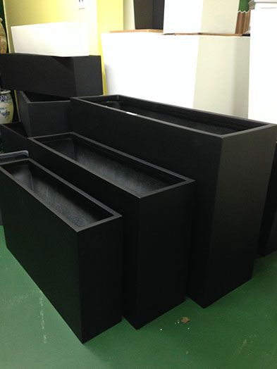 straight side restaurant planter
