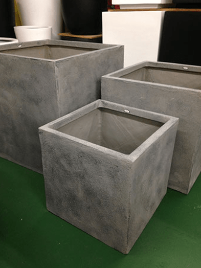 stone square planters garden supplies
