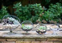 glassware pottery display