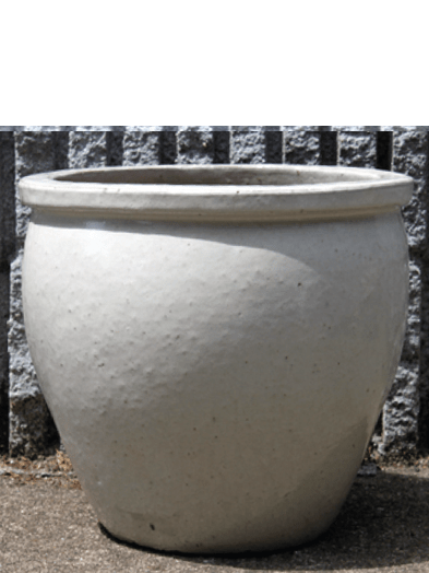 Classic Chinese Pot - White